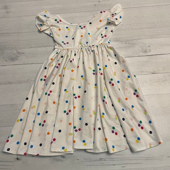 Dot‎ dot smile polka dot dress 3/4 - Picture 1 of 5
